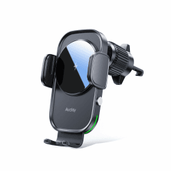 Auckly 15W Handyhalterung Auto mit Ladefunktion 📱 [270° Automatische Klemmung] 🚗 Qi Induktive Ladestation Auto Wireless Charger 📲 Kfz Ladegerät für iPhone & Samsung, Schnellladen Angebot bei HelloDeals