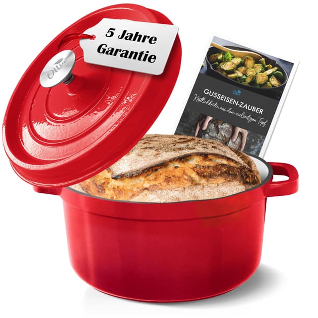 Ottia Gusseisen Topf [inkl. eRezeptbuch] 26cm 🍲