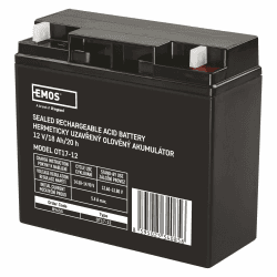🔋 EMOS - Wartungsfreier Bleiakku - 12V 18Ah - AGM Batterie 🔋