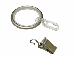 🌟 Mega Angebot! GARDINIA Gardinenringe für Ø 19 mm Stangen - 10 Stück in Champagner 🌟