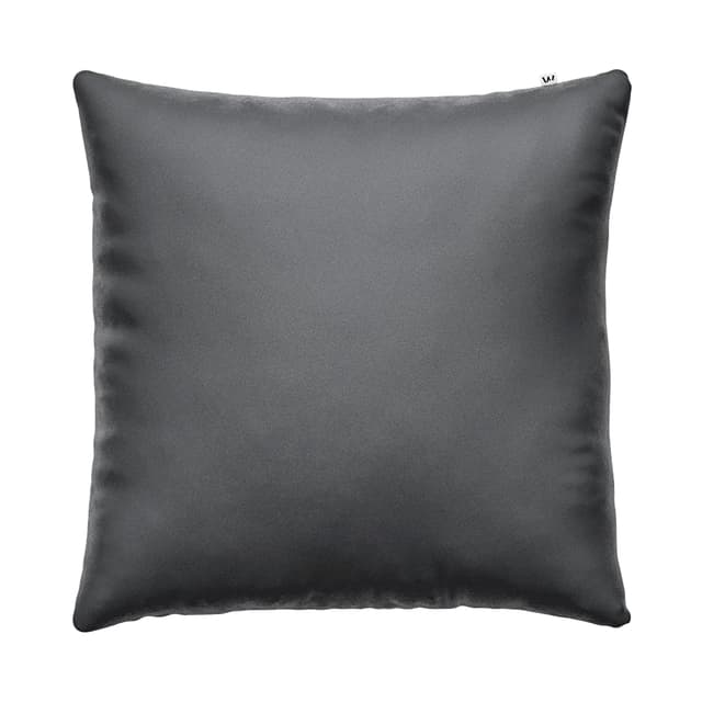 🌟 Traumhaft weicher Satin Kissenbezug 80x80 - Anthrazit Grau - 100% Baumwollsatin