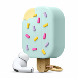 elago Ice Cream Case mit Karabiner für AirPods Pro - Silikonhülle im 3D EIS-Design 😍