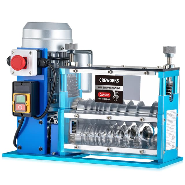 CREWORKS Elektrische Kabelabisoliermaschine 🛠️ 550W Kabelschälmaschine Abisoliermaschine
