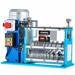 CREWORKS Elektrische Kabelabisoliermaschine 🛠️ 550W Kabelschälmaschine Abisoliermaschine