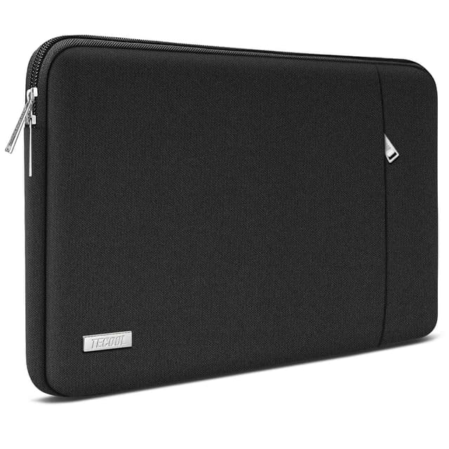 TECOOL 14 Zoll Laptoptasche LaptopHülle für 14” Lenovo Thinkpad ideapad HP Elitebook Acer Dell Chromebook, MacBook Air 15 M4 M3 2025-2024 Wasserdicht Laptop Tasche Schutzhülle Laptop Sleeve, Schwarz 14 Zoll/Macbook Air 15 Schwarz 🎒💻