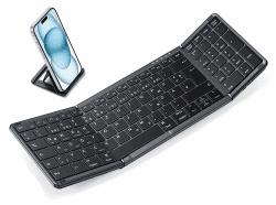 🌟 OMOTON Bluetooth-Faltbare-Tastatur: Kabellos & kompatibel! 🌟