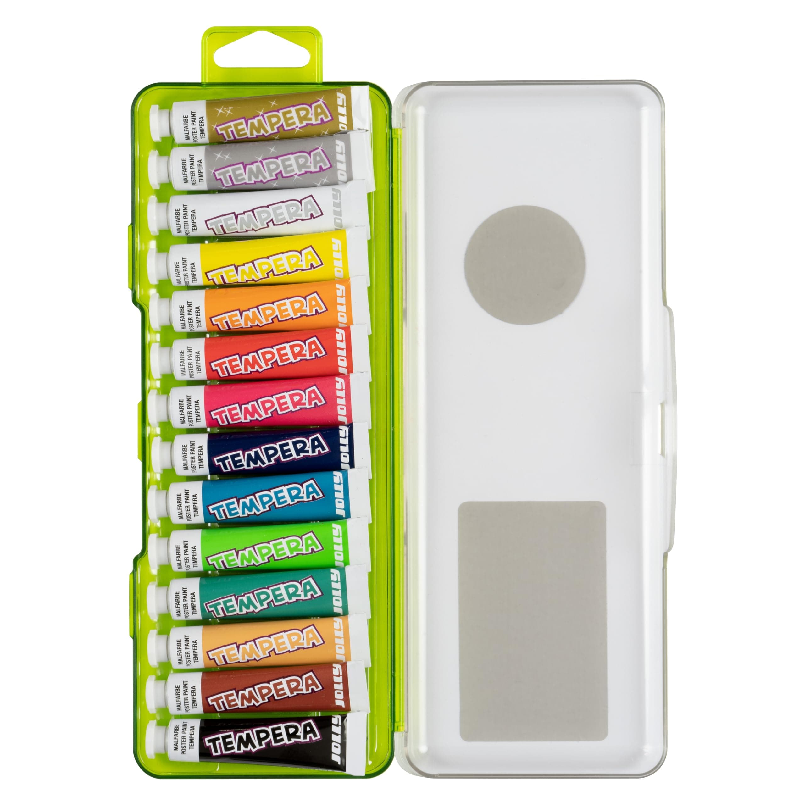 🎨 JOLLY Tempera-Farbe Kinder Gouachefarben Set Schulmalfarbe 14 Tuben je 7,5ml