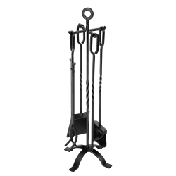 🔥 VIVOHOME 5-teiliges Kaminwerkzeug Set aus Stahl 🪓🔥