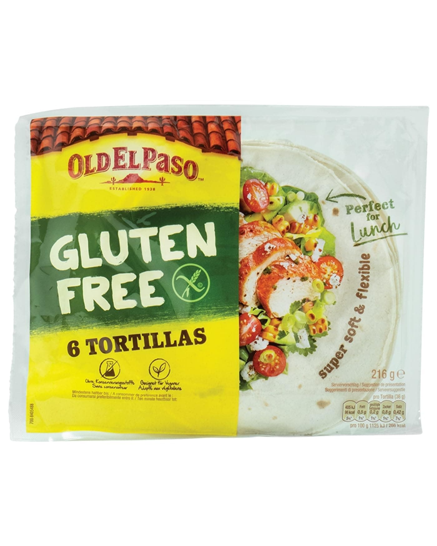Old El Paso Tortillas - Glutenfrei - Mexikanische Wraps 🌮🇲🇽