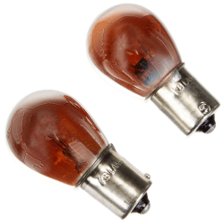🔥 Akhan BAU15S02C - PY21W Verchromte Birne BAU15S 12V 21W (versetzte Pins) 🔥