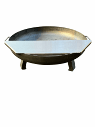 🔥🍳 SOUK ONE Feuerplatte Plancha aus Edelstahl 4mm 60cm 🔥🍳