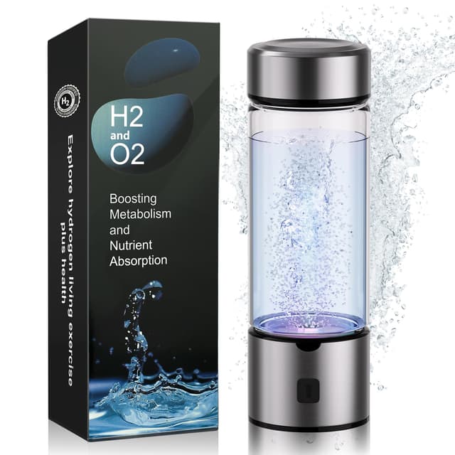 LOZLTX Elite Wasserstoff Wasserflasche - 2025 Innovation IHSA-Zertifiziertes H₂/O₂-Trennsystem