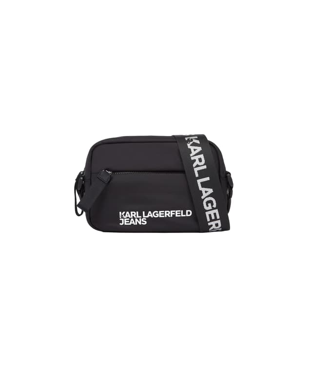 🔥 SALE: KARL LAGERFELD JEANS Herren Essential Nylon Crossbody Schwarz