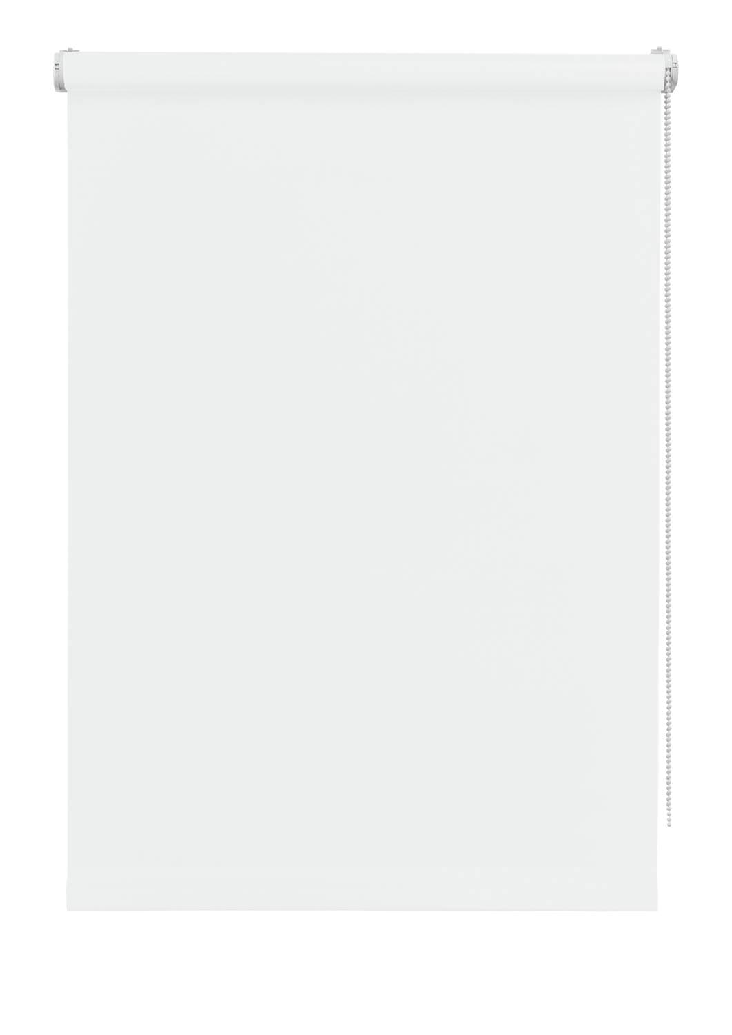 🌞🏡 Deco Company Mini-Rollo Tone zum Klemmen, Tageslicht-Rollo, Blickdicht, Weiß, 60 x 150 cm
