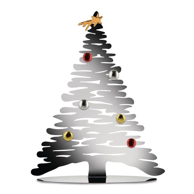 🎄🎁 Alessi BM06 Bark for Christmas Weihnachtsschmuck - Edelstahl AISI 430 glänzend poliert 🎁🎄