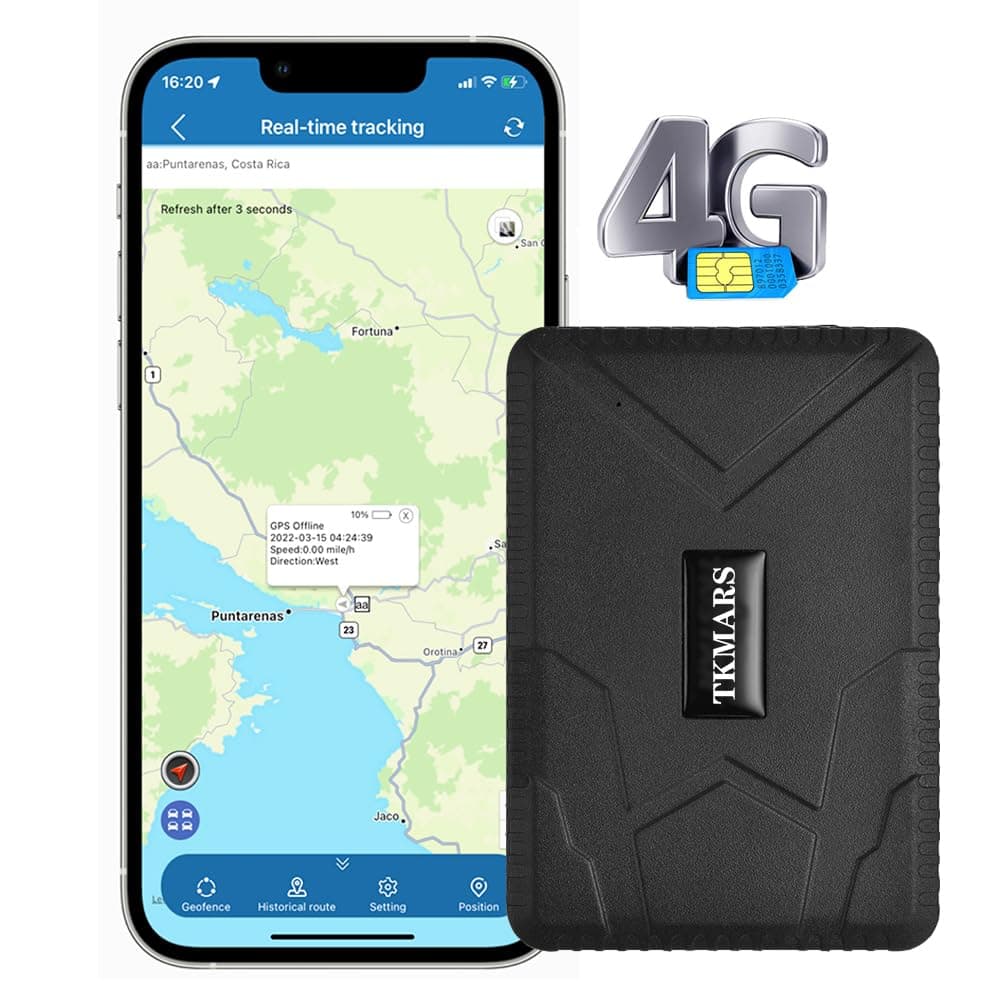 TKMARS TK915 Auto GPS-Tracker 4G, 7800mAh-Akku 🚗🔋🔔🌍