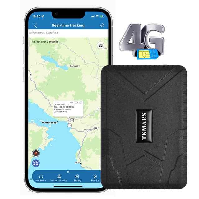 TKMARS TK915 Auto GPS-Tracker 4G, 7800mAh-Akku 🚗🔋🔔🌍