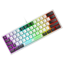 🎮 60% Mini Gaming-Tastatur mit RGB-Hintergrundbeleuchtung