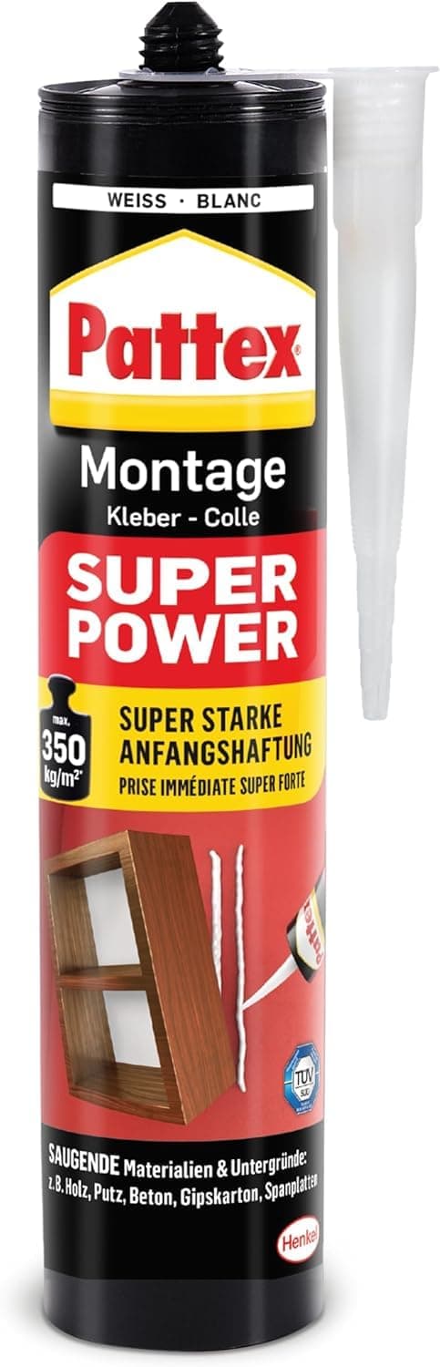 🔧👷‍♂️ Pattex Montagekleber Super Power - Angebot!