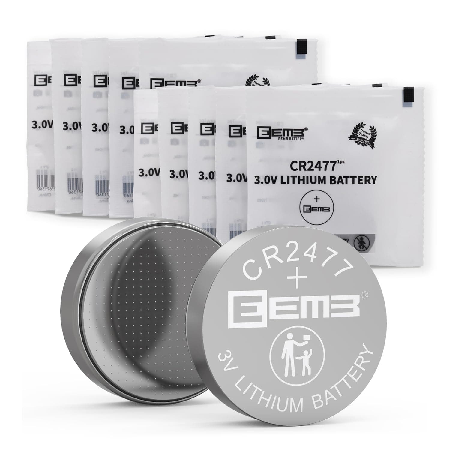 EEMB 10er Pack CR2477 Batterie 🔋🔋🔋