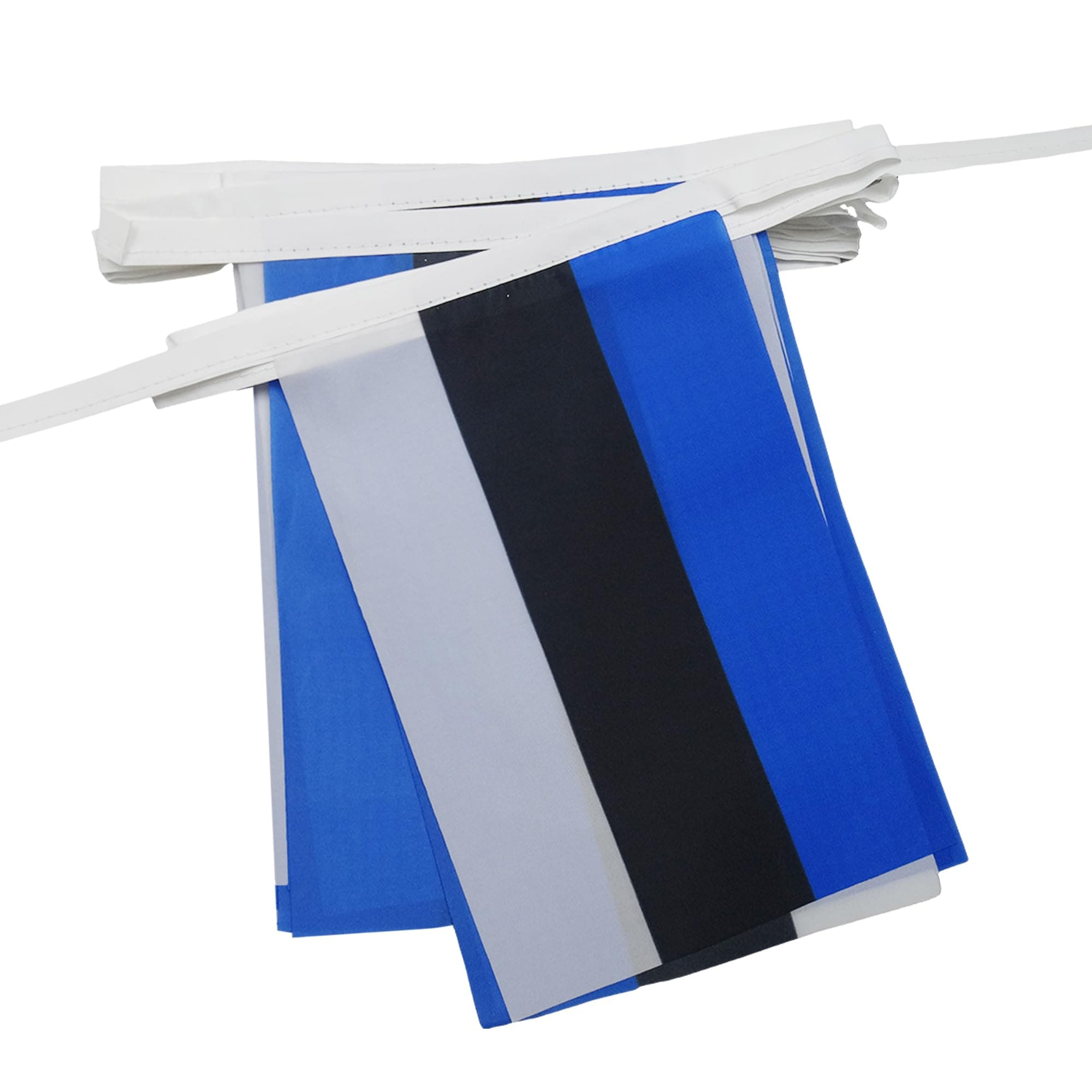 🇪🇪 AZ FLAG - Fahnenkette Estland 6 Meter Mit 20 Flaggen 🚩
