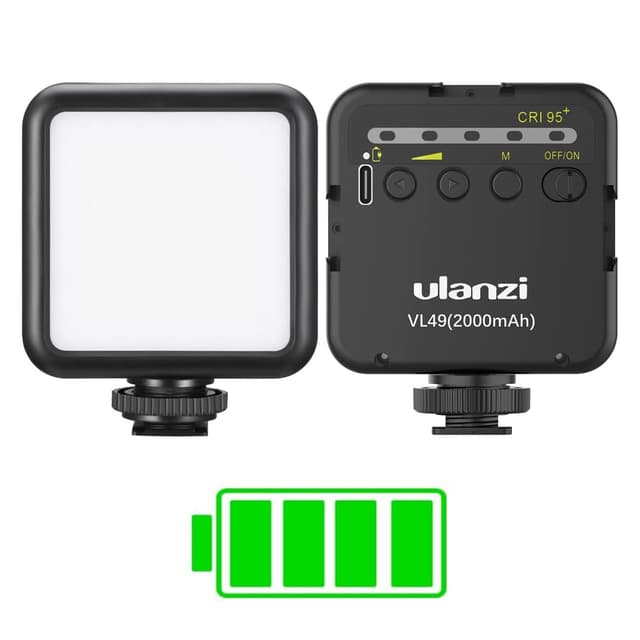 ULANZI VL49 Video Licht mit 2000mAh Akku 🎥🔆