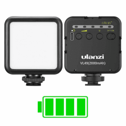 ULANZI VL49 Video Licht mit 2000mAh Akku 🎥🔆