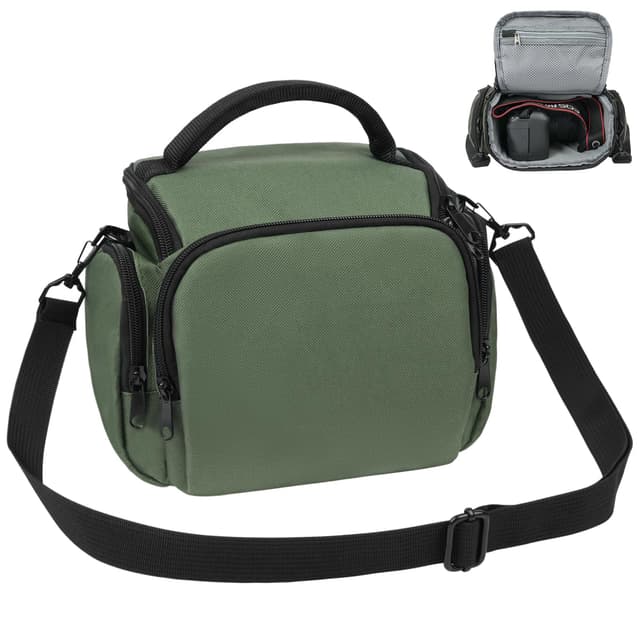 Ainiv Kameratasche, Spiegelreflex DSLR SLR Fototasche, Kamera Tasche zum Umhängen