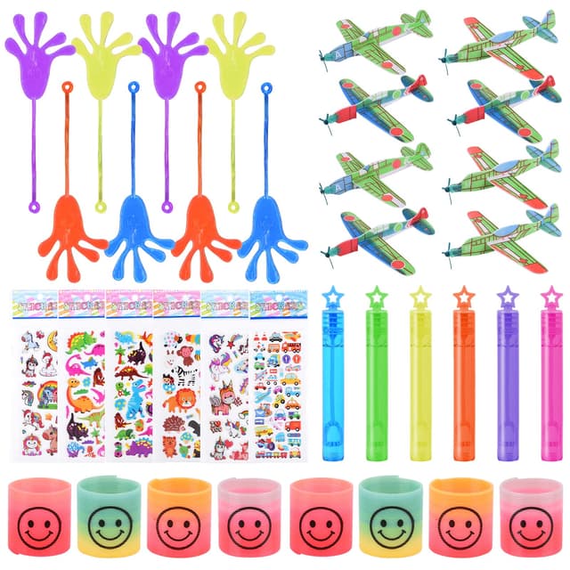 🎉 Kindergeburtstag Mitgebsel Set 38 Stück - Party Mitgebsel Gastgeschenke Zubehör Deko Spielzeug 🎁