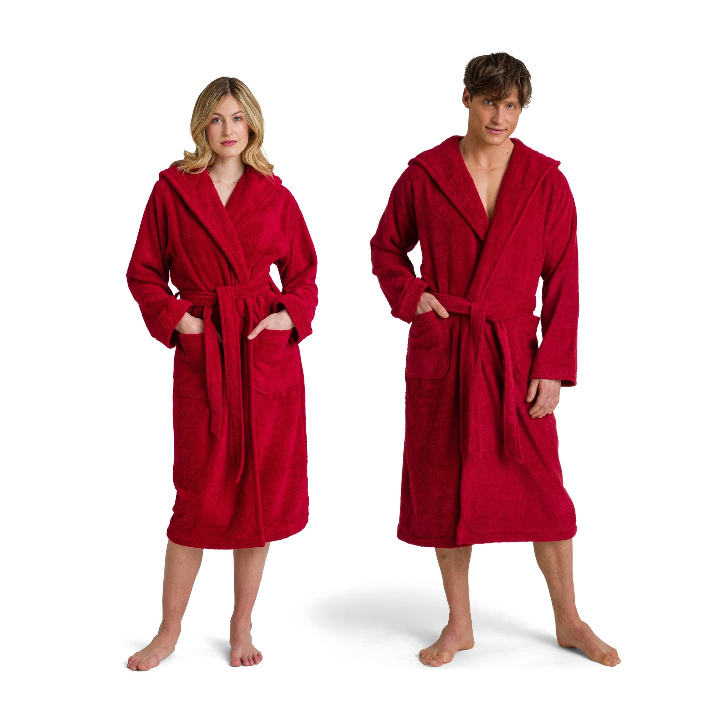 🌟 Super Deal! Möve Unisex Superwuschel Kapuzenmantel XL Ruby 🌟