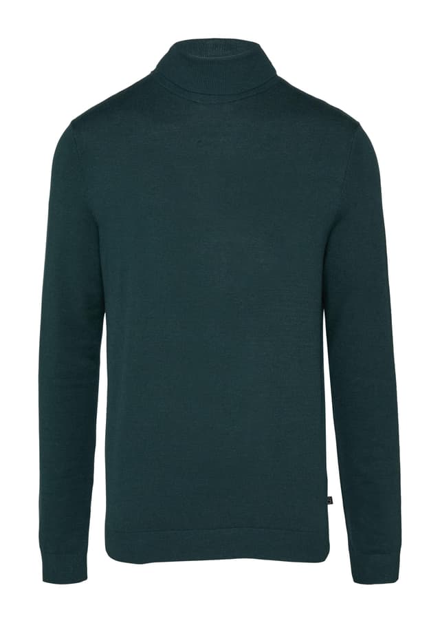 🎉 Tolles Angebot! QS Slim-Fit-Pullover mit Rollkragen L 7699 - Nur 11.6€!