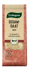 🌿 BioWagner - Bio Sesamsaat ganz 🌱