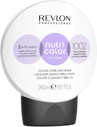 🌟 DEAL: REVLON PROFESSIONAL Nutri Color FILTERS – METAL-ICE FILTERS 1002 Helles Platin 240 ml