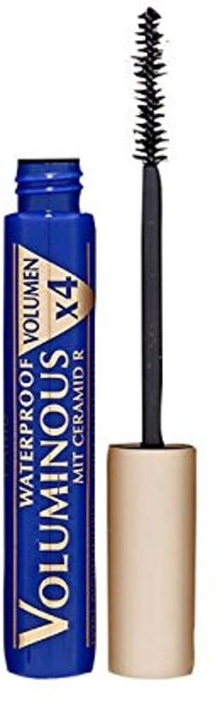 Angebot: L'Oréal Paris Wasserfeste Mascara ⭐ - Schwarze Wimperntusche für 4x mehr Volumen und kräftige Wimpern