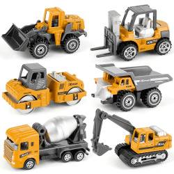 🚜 Spielzeug Baustellen Fahrzeuge Set (Yellow) 🚧 Angebot bei HelloDeals