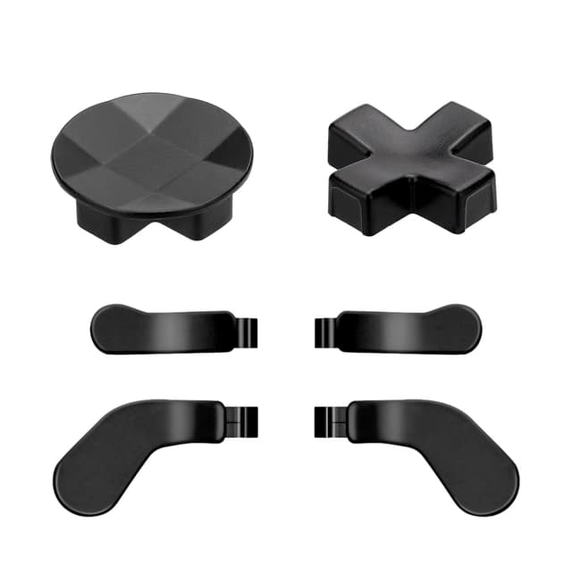 🎮🔧 EEEKit 6 in 1 Trigger Paddles D Pads, Metall Edelstahl Paddles Ersatzteile Kompatibel mit Xbox Elite Controller Series 2