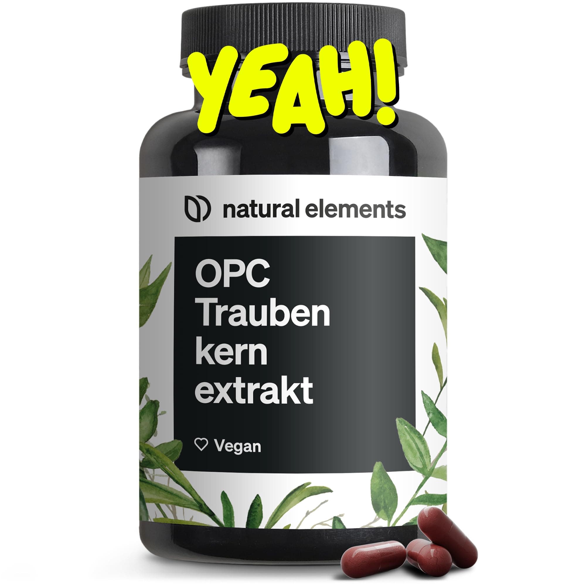 OPC Traubenkernextrakt - 240 hochdosierte Kapseln für 8 Monate 🍇😍🇫🇷💡✅
