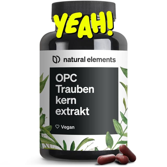 OPC Traubenkernextrakt - 240 hochdosierte Kapseln für 8 Monate 🍇😍🇫🇷💡✅