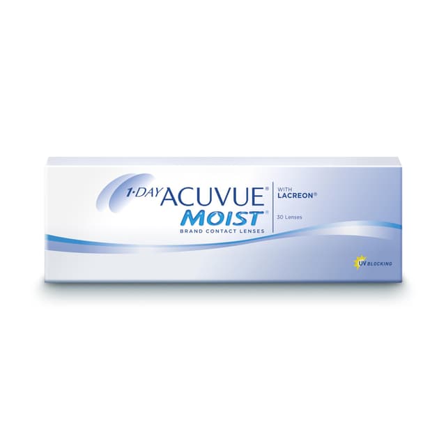 ACUVUE MOIST 1-Day Tageskontaktlinsen für empfindliche Augen & Allergiker 😎