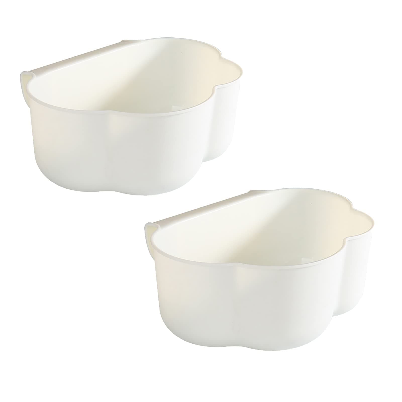 🌟 Geananao Wickeltisch Organizer 2 Stück Auffangschale für Küchenabfälle 🗑️