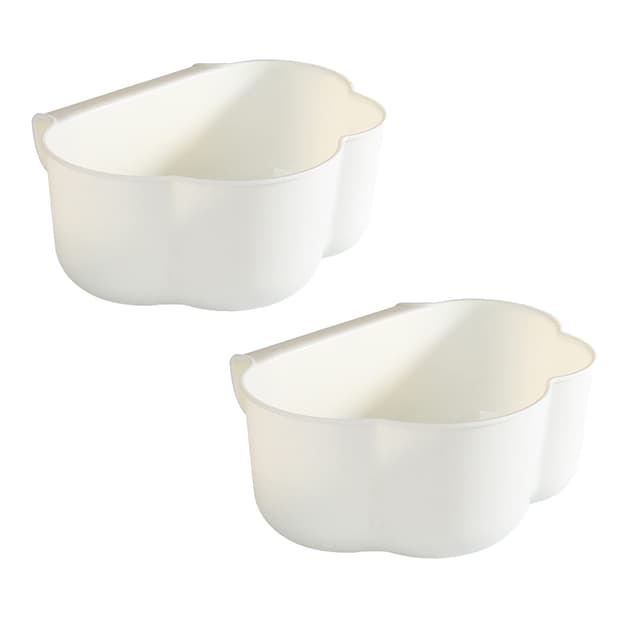 🌟 Geananao Wickeltisch Organizer 2 Stück Auffangschale für Küchenabfälle 🗑️