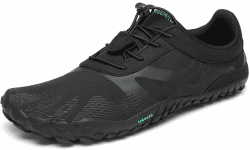 SAGUARO Unisex Barfußschuhe für Traillauf 43 EU Schwarz 🏃‍♂️