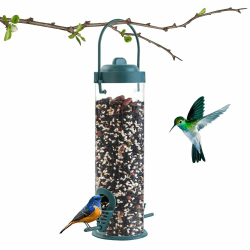 🐦🌿 OFFCUP Futtersäule: Vogelfutterspender Kunststoff 21,5cm - Angebot!