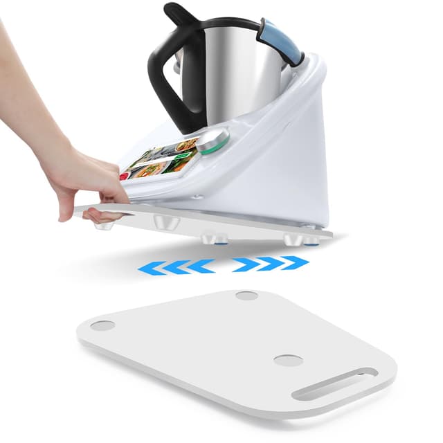 🔥 Super Angebot! Gleitbrett für Thermomix TM6 TM5 (Weiß mit Griff) - Nur 15.32€!