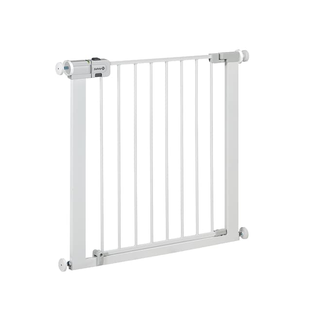 Safety 1st SecureTech Metal Gate, Treppenschutzgitter ohne Bohren, Weiß 🛡️