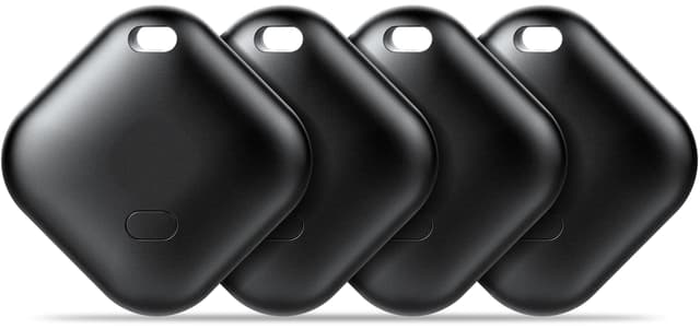 🔍 Air Tracker Tag Android,Bluetooth Smart Tag - 4er Pack Schwarz