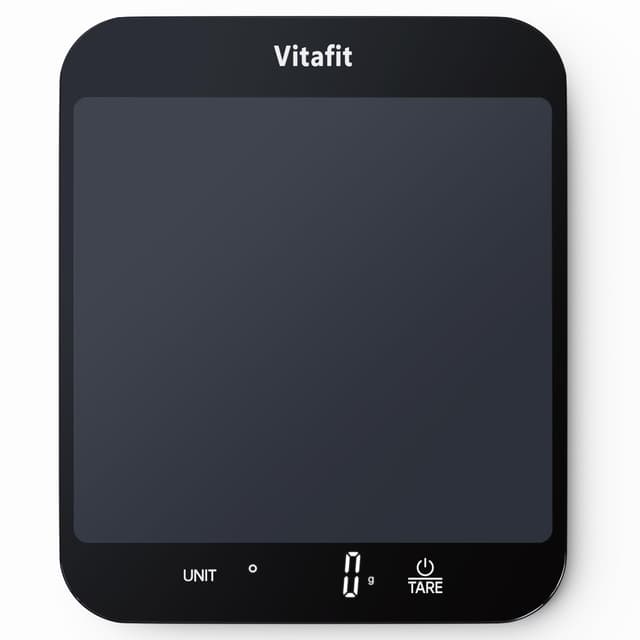 🌟 Vitafit 15kg Digitale Küchenwaage mit LED-Display! 🌈