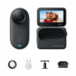 Insta360 GO 3S 64 GB Nachtschwarz - Tragbare 4K Mini-Kamera 📷🌟