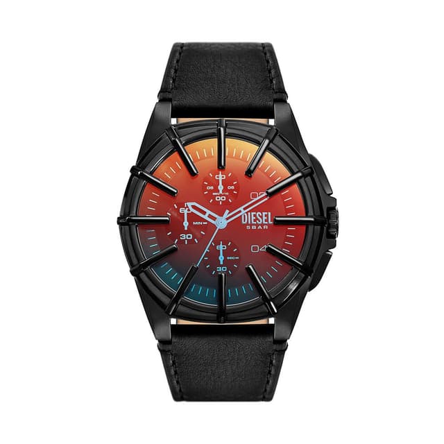 🔥 DEAL: DIESEL Framed Uhr für Herren ⌚ Quarz-Chronograph Dreizeigerwerk 44 mm ⚫️