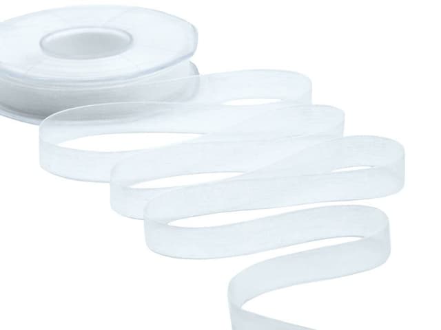 🎀 Furlanis Dekoband, Optisch Weiß, 15 mm x 50 m 🎁